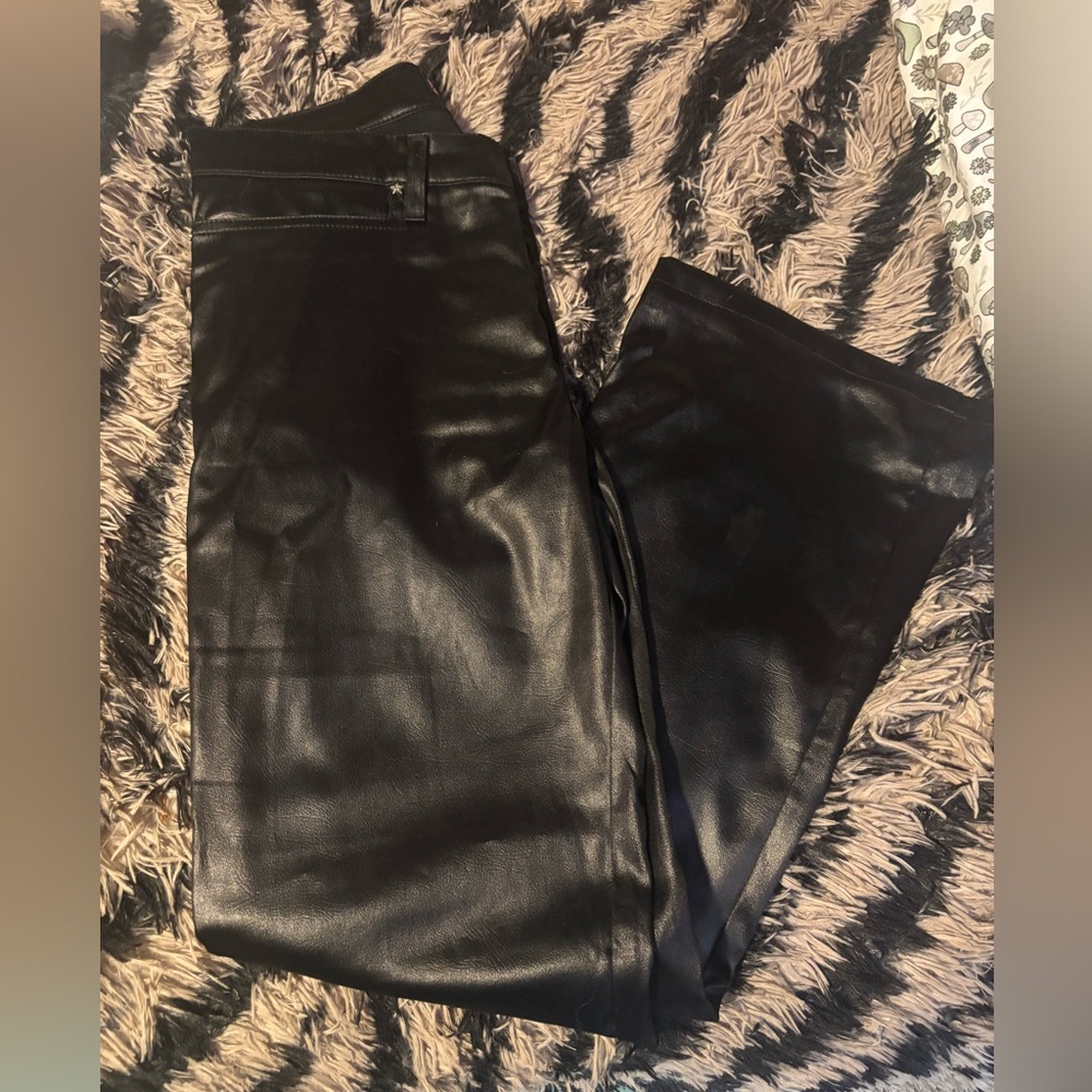 Y2K Faux Leather Pants